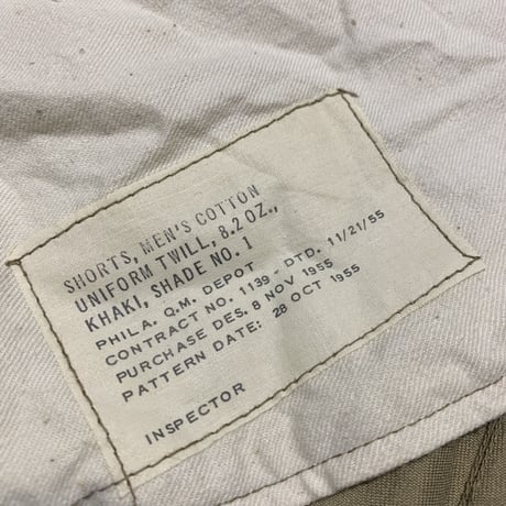 1950's US.ARMY Chino Short Pants