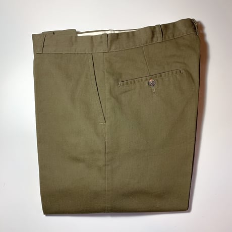1960's Unknown Pique Tapered Pants