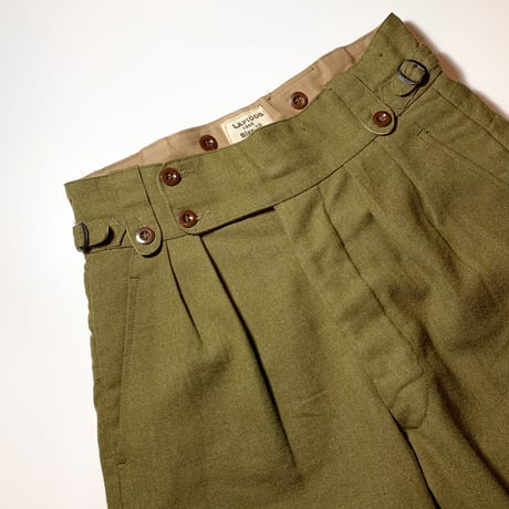1950's Australia Military Wool Trousers