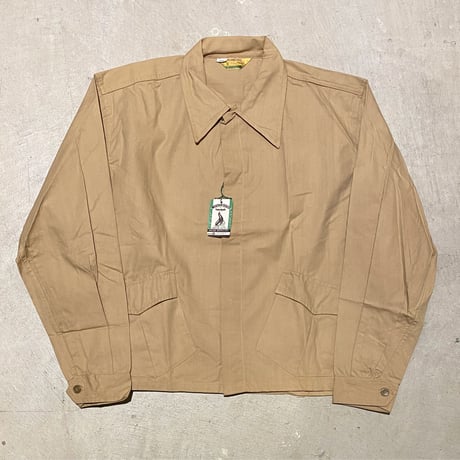 1940〜50's DISTINCTIVE Cotton Blouson Deadstock