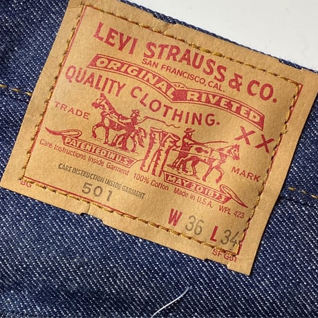 1980's Levi's 501 Denim Pants Deadstock