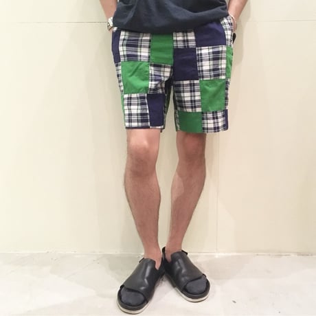 1970's〜 Lady Halrin Indian Madras Patchwork Short Pants