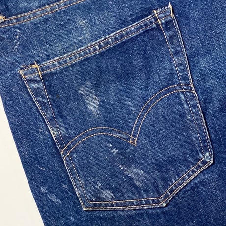 1960's Levi's 505 Big E Denim Pants With Selvedge