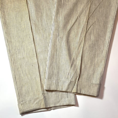 1930〜40's Unknown Cotton Trousers Deadstock