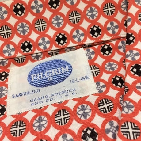 1960's PILGRIM L/S Shirt Deadstock