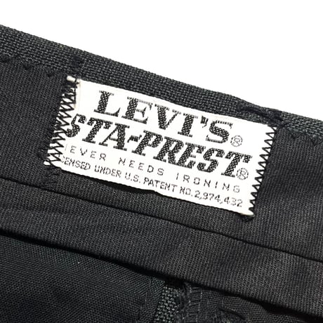 1960〜70's Levi's 631 STA-PREST Tapered Pants Deadstock