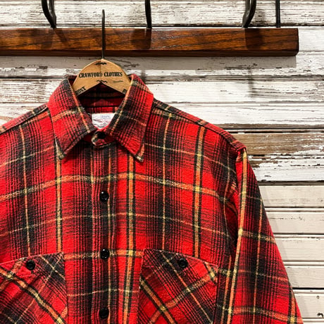 1960's Sears Heavy Flannel L/S Shirt