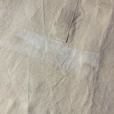 1930's French Unknown Linen Smock