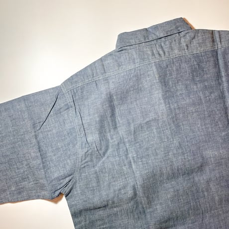 1950〜60's US.NAVY Chambray L/S Shirt Deadstock