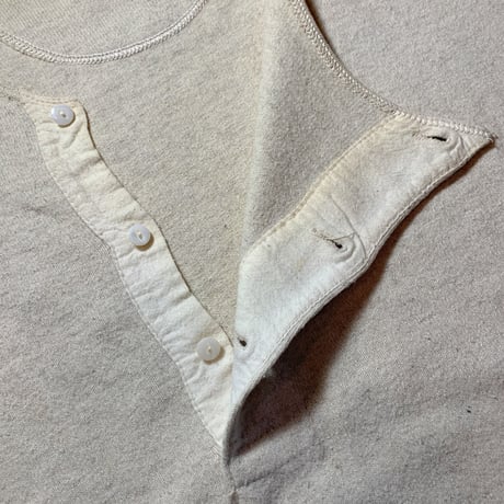 1940〜50's Pilgrim Henleyneck L/S Tee
