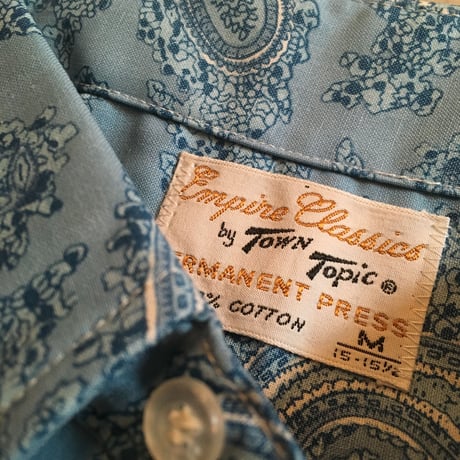 1960's〜 TOWN TOPIC S/S Shirt Deadstock