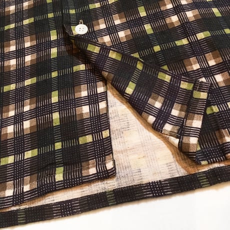 1960's HOLIADY Flannel L/S Shirt Deadstock