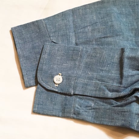 1960's King Kole Chambray L/S Shirt Deadstock