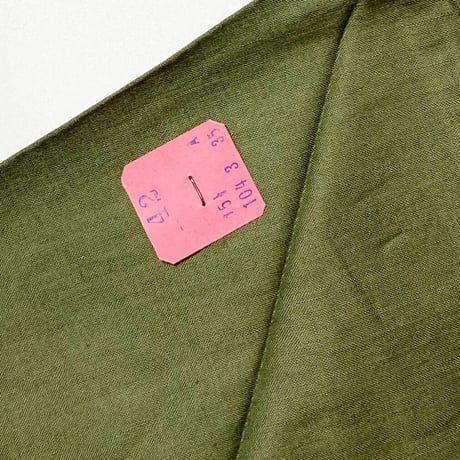 1940's US.NAVY N-3 Poplin L/S Shirt Deadstock