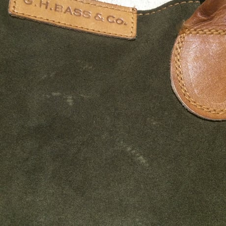 1970〜80's G.H.BASS &Co. Suede Bag