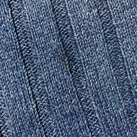 1990's LANDS' END Indigo Cotton Sweater