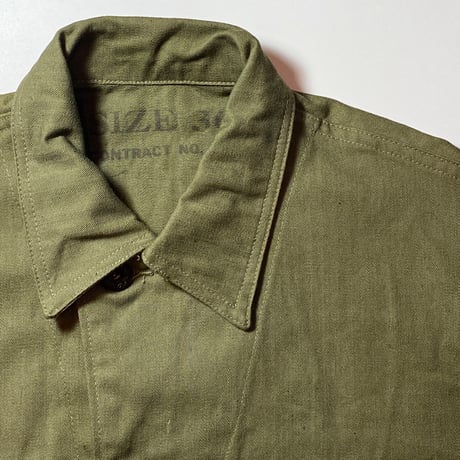 1940's US.NAVY N-3 Herringbone Jacket Deadstock