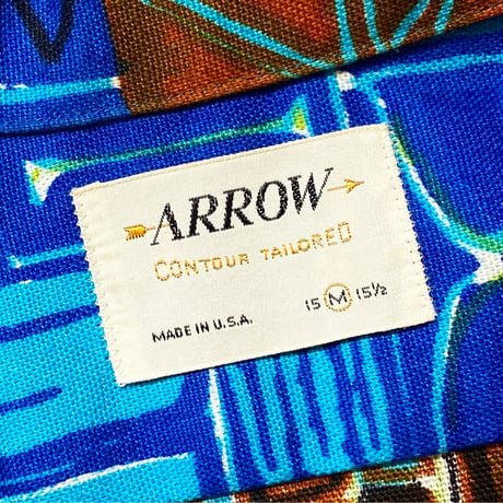 1960's ARROW Skipper Pullover S/S Shirt
