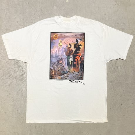 1990's Hanes Salvador Dali Printed Tee Deadstock