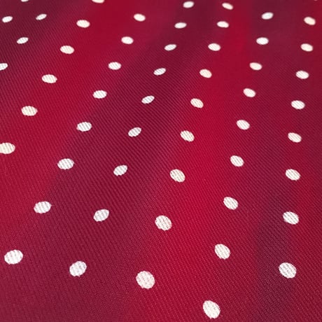 1960〜70's TOOTAL Rayon Dots Scarf