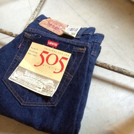 1990's Levi's 505 Denim Pants Deadstock