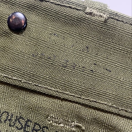1940's US.ARMY M-47 Herringbone Trousers Deadstock