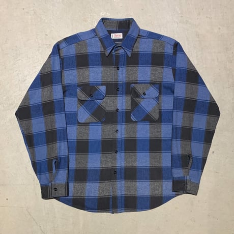 1980〜90's ORVIS Heavy Flannel L/S Shirt