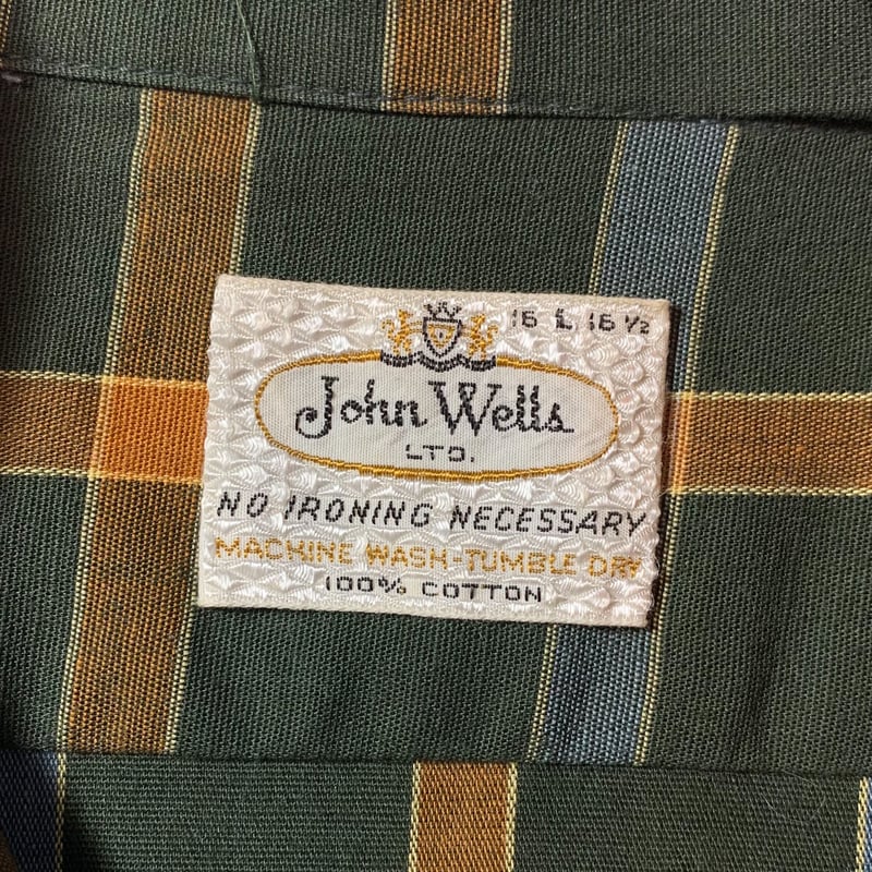 1960's〜 John Wells LTD. L/S Shirt | Unwave