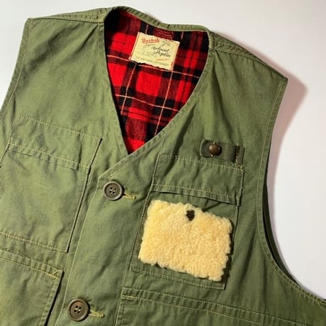 1960's Duxbak Poplin Fishing Vest