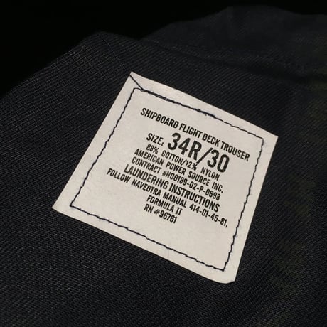 2000's〜 US.NAVY SHIPBOARD Trousers Deadstock