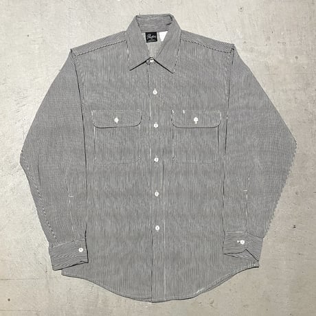 1980's〜 Prentiss Hickory L/S Shirt Deadstock