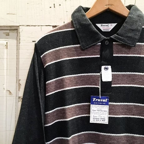 1960's Truval Polo L/S Shirt Deadstock