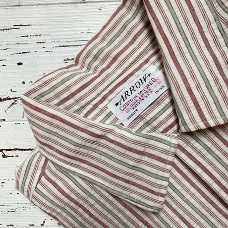 1960's ARROW Seersucker S/S Shirt