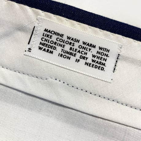1970's Unknown Denim Chino Trousers Deadstock