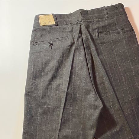 1930〜40's Unknown Cotton Trousers Deadstock