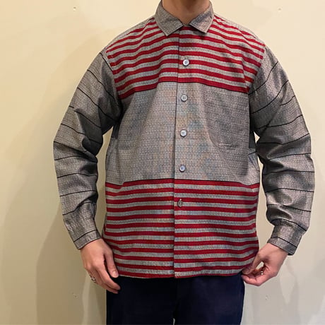 1950〜60's DONEGAL Cotton&Silk L/S Shirt