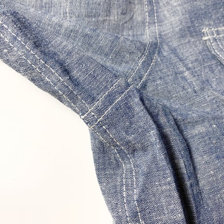 1960's OSHKOSH Chambray L/S Shirt Deadstock