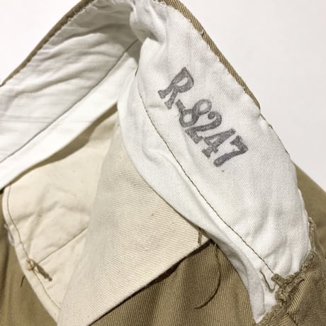 1950's US.ARMY Chino Short Pants