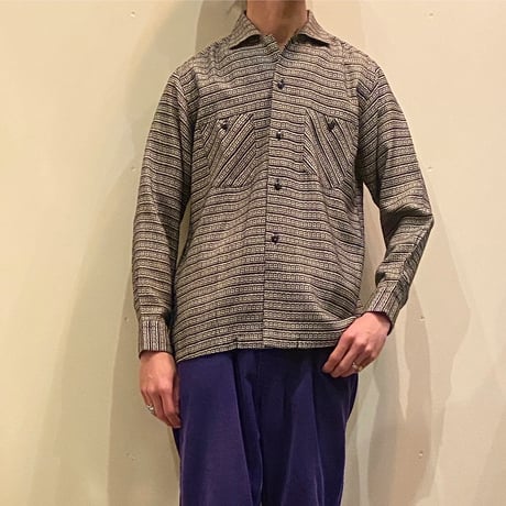 1950's TOVIS Rayon L/S Shirt
