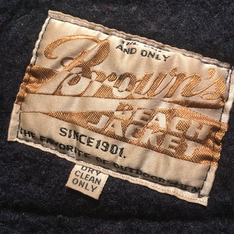 1950〜60's Brown's Beach Wool Vest