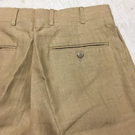 1980〜90's Brooks Brothers Linen Trousers Deadstock