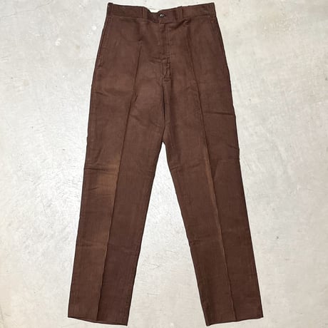 1960's BLUE ROCK Corduroy Trousers Deadstock