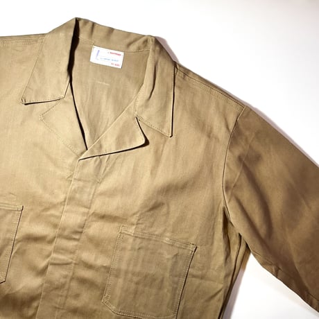 1950〜60's ROUGH WEAR MFG CORP Herringbone Jacket Deadstock
