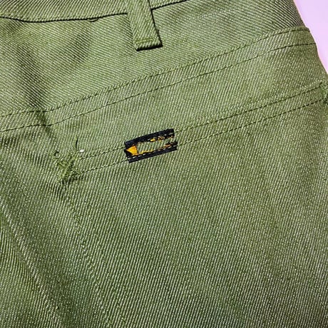 1960〜70's Lee Leens LASTIC Stretch Denim Tapered Pants Deadstock