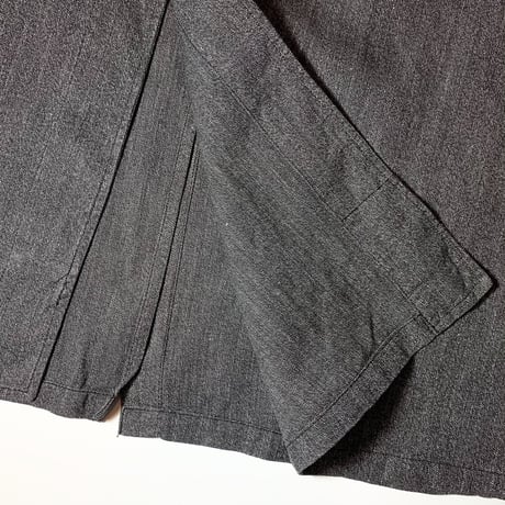1940〜50's French Military Black Chambray Atelier Coat Deadstock