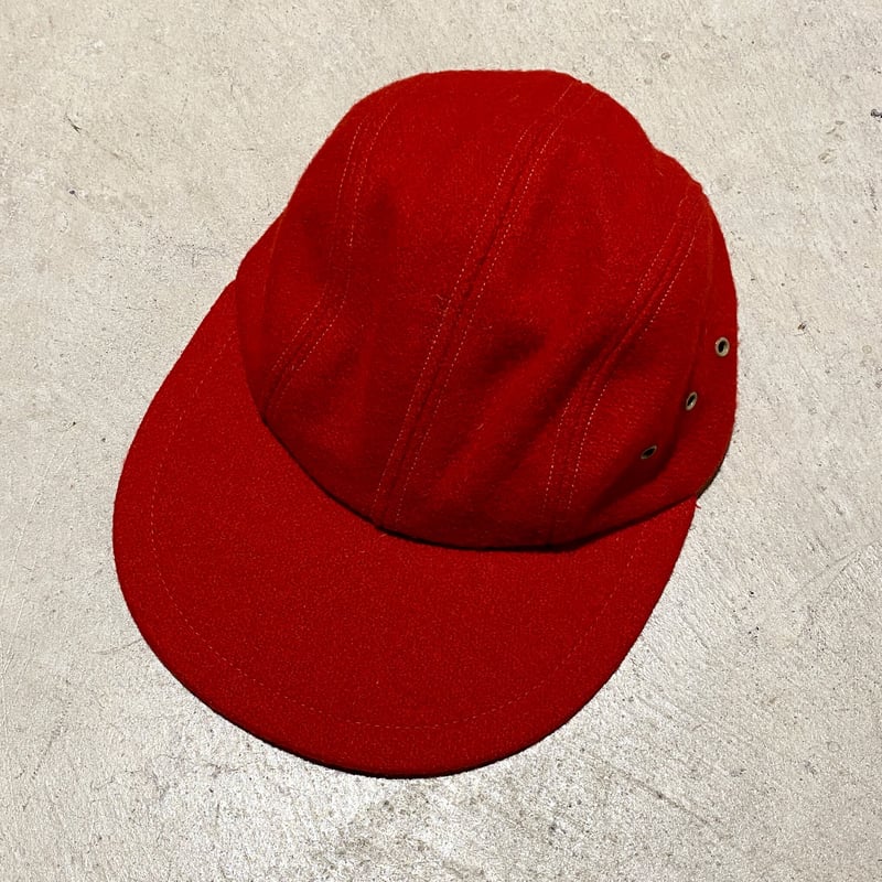 1980's〜 QUAKER MARINE SUPPLY Co. Wool Jet Cap | 1980's〜 QUAKER MARINE SUPPLY Co. Wool Jet Cap |