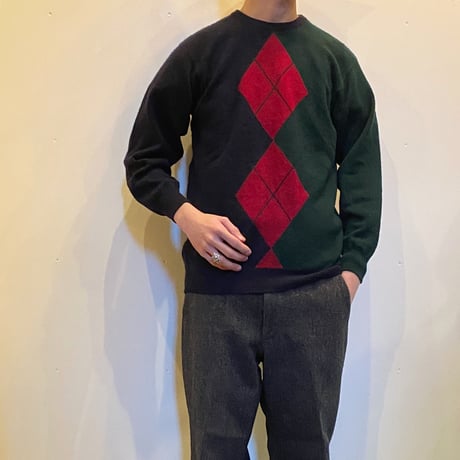 1980's PING Merino Wool&Cashmere Sweater