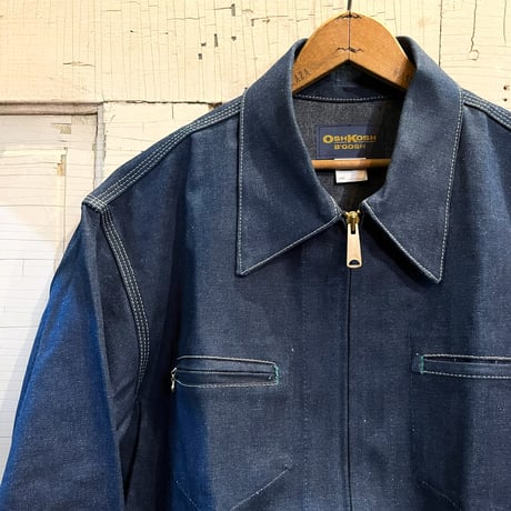 1970's OSHKOSH Denim Work Jacket Deadstock