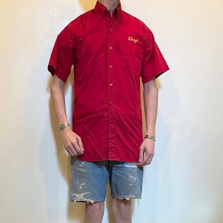 1960's Unknown Embroidery S/S Shirt