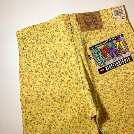 1980's Levi's 505 STREETBRIGHTS Pants Deadstock